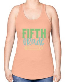 fifth grade 59# - fifth grade -Racerback Tank