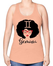 gemini 235# - gemini -Racerback Tank