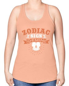 gemini 246# - gemini -Racerback Tank