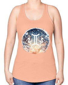 gemini 247# - gemini -Racerback Tank