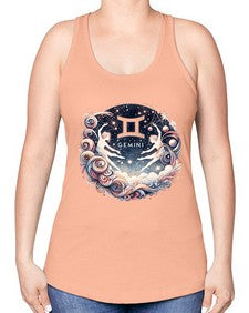 gemini 248# - gemini -Racerback Tank