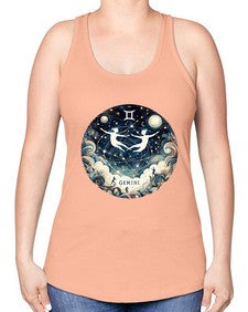 gemini 249# - gemini -Racerback Tank