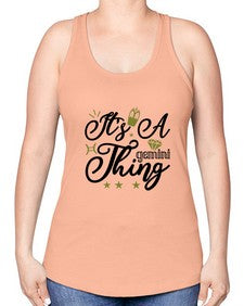 its a Gemini thing 266# - gemini -Racerback Tank