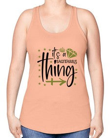 its a sagittarius thing 271# - sagittarius -Racerback Tank
