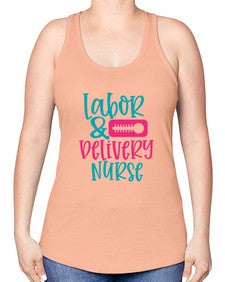 labor belivery nurse Style 265# - nurse -Racerback Tank