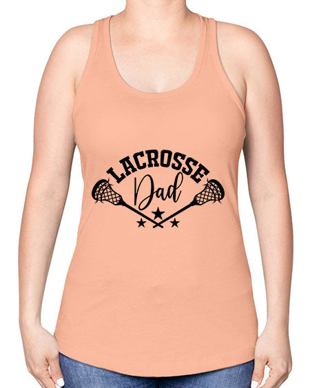 lacrosse dad 8# - lacrosse -Racerback Tank