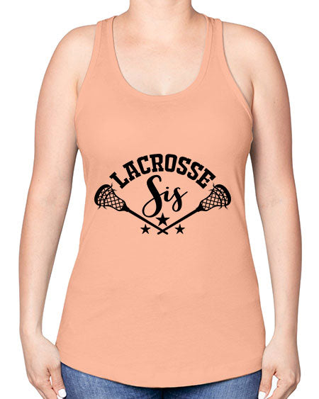 lacrosse sis 5# - lacrosse -Racerback Tank