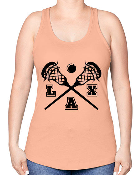 lax 12# - lacrosse -Racerback Tank