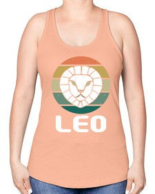 leo 299# - leo -Racerback Tank
