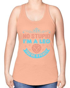 leo 306# - leo -Racerback Tank