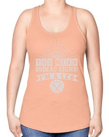 leo 309# - leo -Racerback Tank