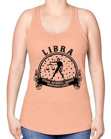 libra 25# - libra -Racerback Tank