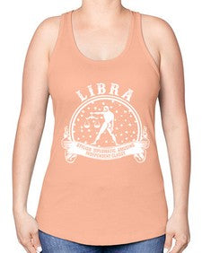 libra 26# - libra -Racerback Tank