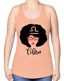 libra 332# - libra -Racerback Tank