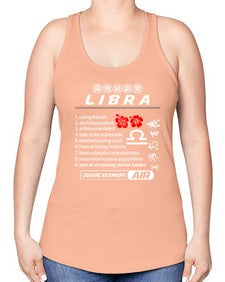 libra 338# - libra -Racerback Tank