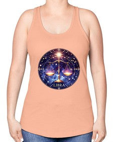 libra 341# - libra -Racerback Tank