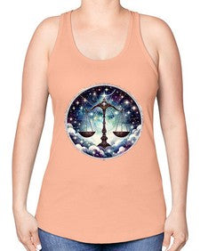 libra 342# - libra -Racerback Tank