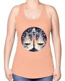 libra 343# - libra -Racerback Tank