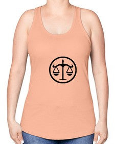 libra 344# - libra -Racerback Tank