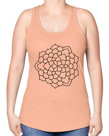 mandala 796# - mandala -Racerback Tank