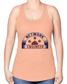 network engineer Style 306# - engineer -Racerback Tank