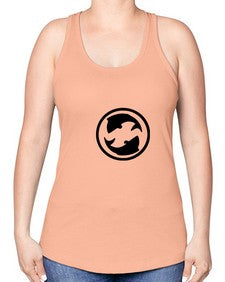 pisces 351# - pisces -Racerback Tank