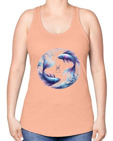 pisces 362# - pisces -Racerback Tank