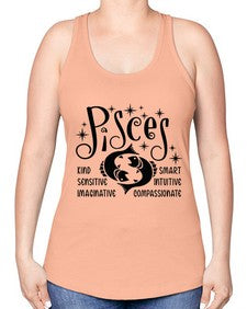 pisces 365# - pisces -Racerback Tank