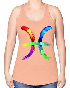 pisces 370# - pisces -Racerback Tank