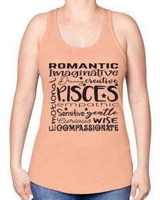 pisces 570# - pisces -Racerback Tank