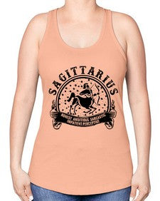 sagittarius 33# - sagittarius -Racerback Tank