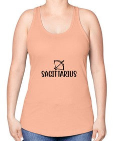 sagittarius 405# - sagittarius -Racerback Tank