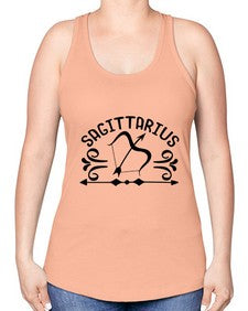 sagittarius 409# - sagittarius -Racerback Tank