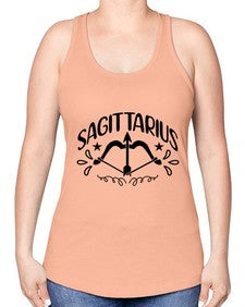 sagittarius 410# - sagittarius -Racerback Tank
