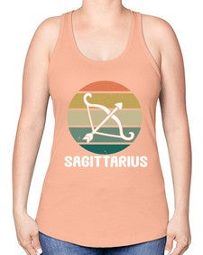 sagittarius 424# - sagittarius -Racerback Tank