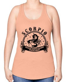 scorpio 29# - scorpio -Racerback Tank