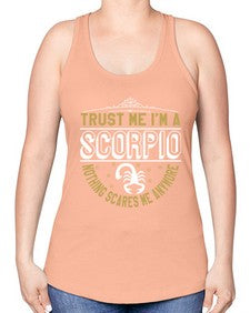 scorpio 458# - scorpio -Racerback Tank