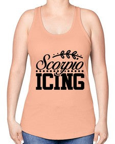 scorpio icing 442# - scorpio -Racerback Tank