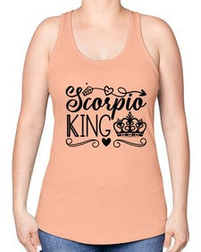 scorpio king 443# - scorpio -Racerback Tank