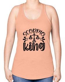 scorpio king 444# - scorpio -Racerback Tank