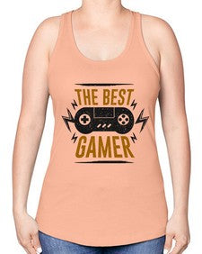 the best 154# - video games -Racerback Tank