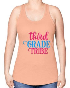 third grade tribe 978# - third grade -Racerback Tank