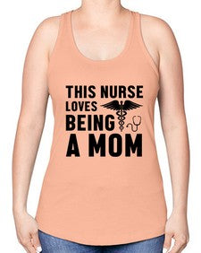 this nurse 1553# - nurse -Racerback Tank