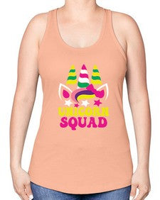 unicorn squad 484# - unicorn -Racerback Tank