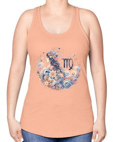 virgo 553# - virgo -Racerback Tank