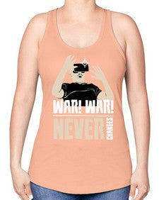 war war never changes 162# - video games -Racerback Tank