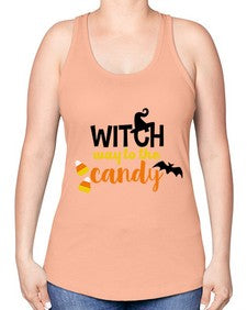 witchwaycandy 4# - witch -Racerback Tank