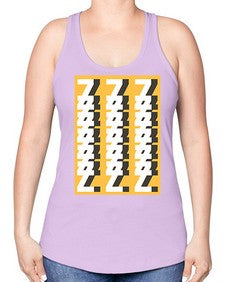 Abstract Shape 187# - art pop art -Racerback Tank