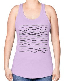 Abstract Shape 194# - art pop art -Racerback Tank