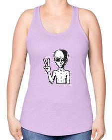 Alien 59# - ufo -Racerback Tank